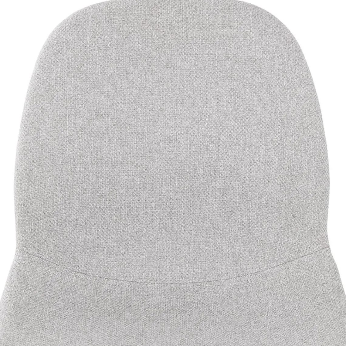 ALTEREGO Tabouret de bar design 'GALACTIK' en tissu gris clair style scandinave Discount