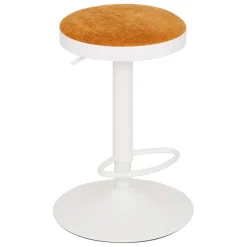 3S. x Home Tabouret de bar Ilsa ocre Blanc Best