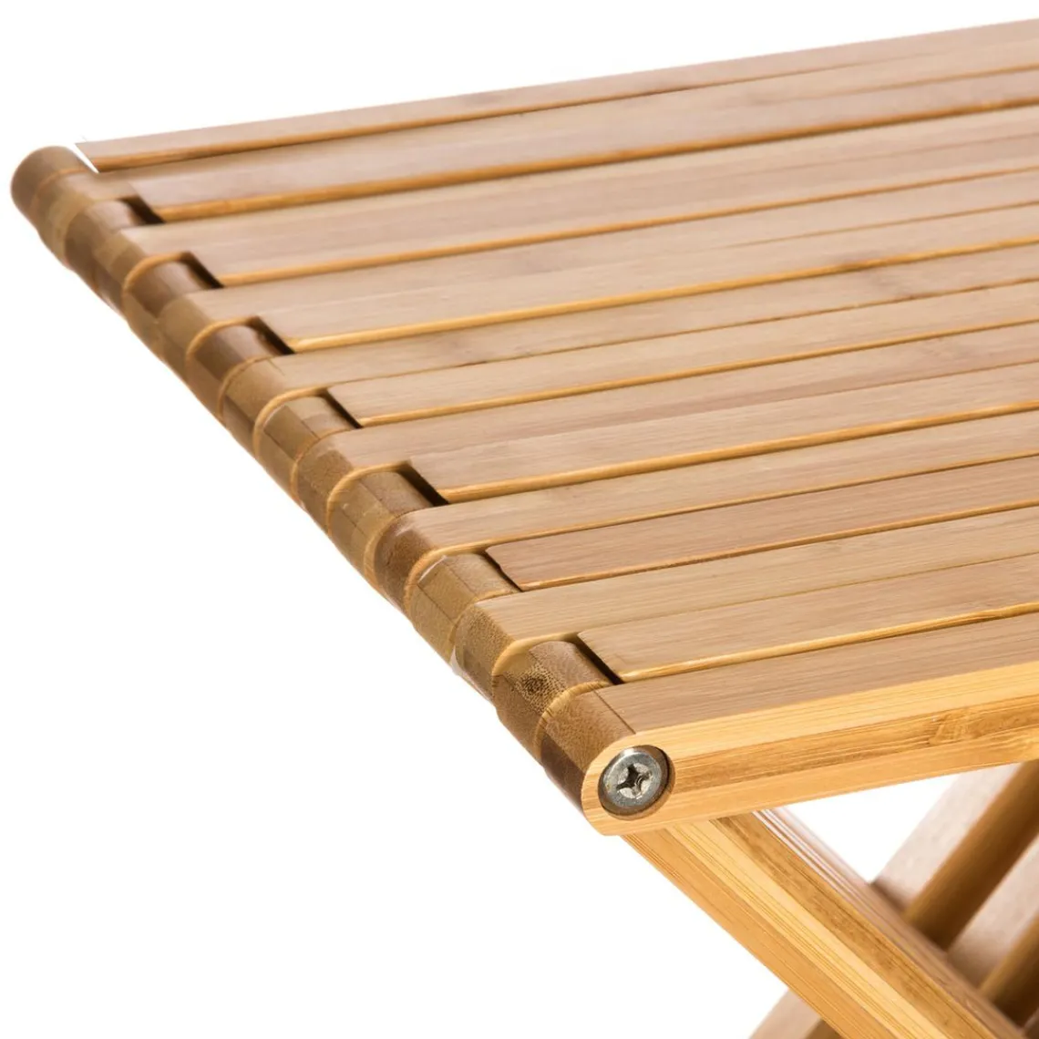 3S. x Home Tabouret pliant d'appoint bambou Sale