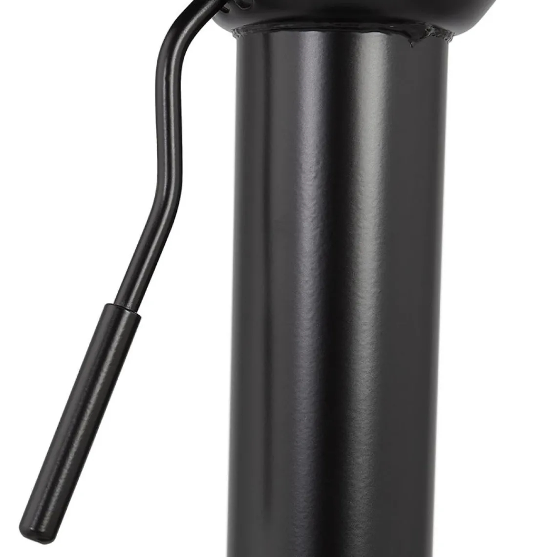 ALTEREGO Tabouret réglable 'MIKE' en tissu pied de poule et pied noir Clearance