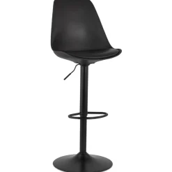 ALTEREGO Tabouret réglable 'TUTO' noir Best