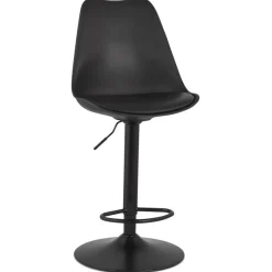 ALTEREGO Tabouret réglable 'TUTO' noir Best