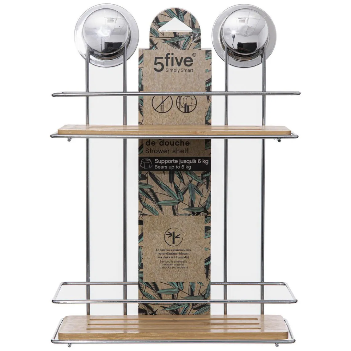 3S. x Home Étagère 2 Niveau Ventouse Venterra Sale