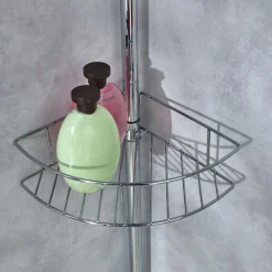 Becquet Étagère téléscope Hotello gris inox Online