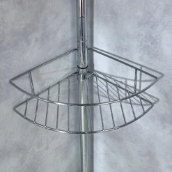 Becquet Étagère téléscope Hotello gris inox Online