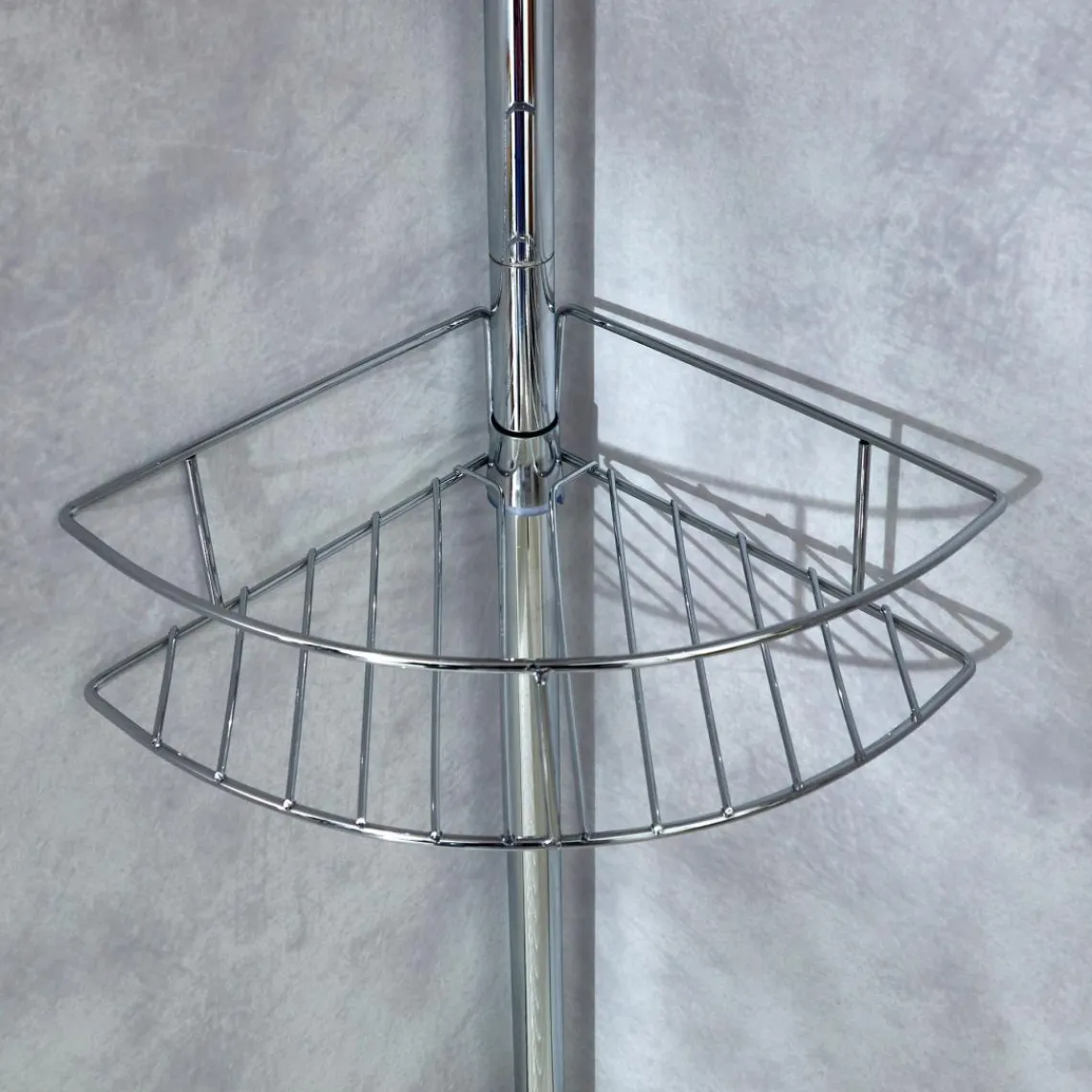 Becquet Étagère téléscope Hotello gris inox Online