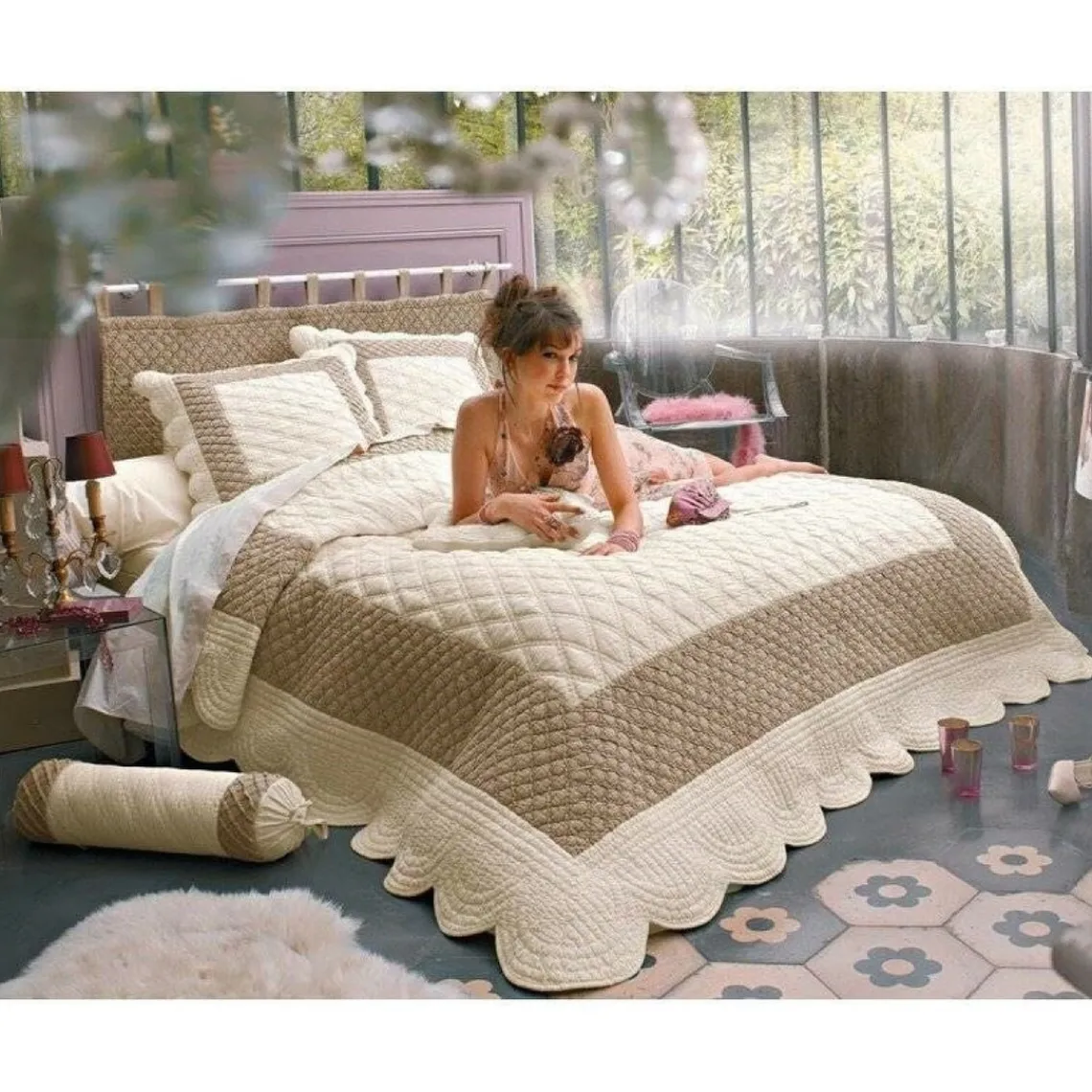 Becquet Taie tête de lit - Multicolore Hot