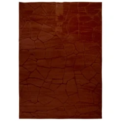 3S. x Home Tapis fausse fourrure Onina Ambre