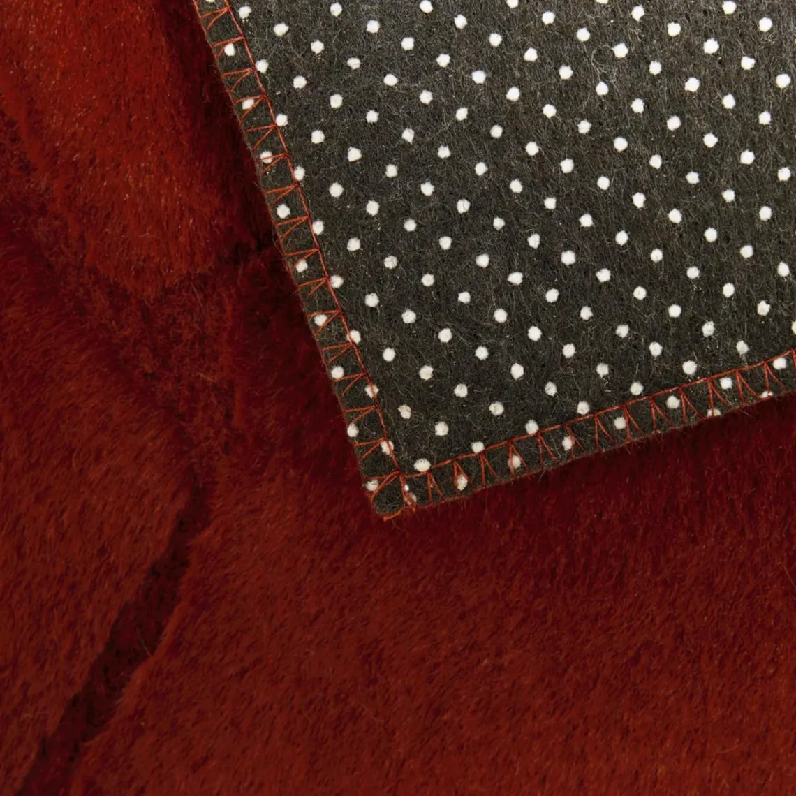 3S. x Home Tapis fausse fourrure Onina Ambre