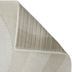 3S. x Home Tapis Anoai blanc effet laine