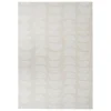 3S. x Home Tapis Anoai effet laine blanc