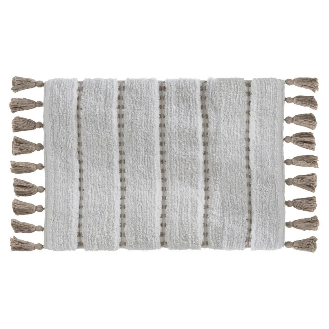 3S. x Home Tapis blanc taupe Sale