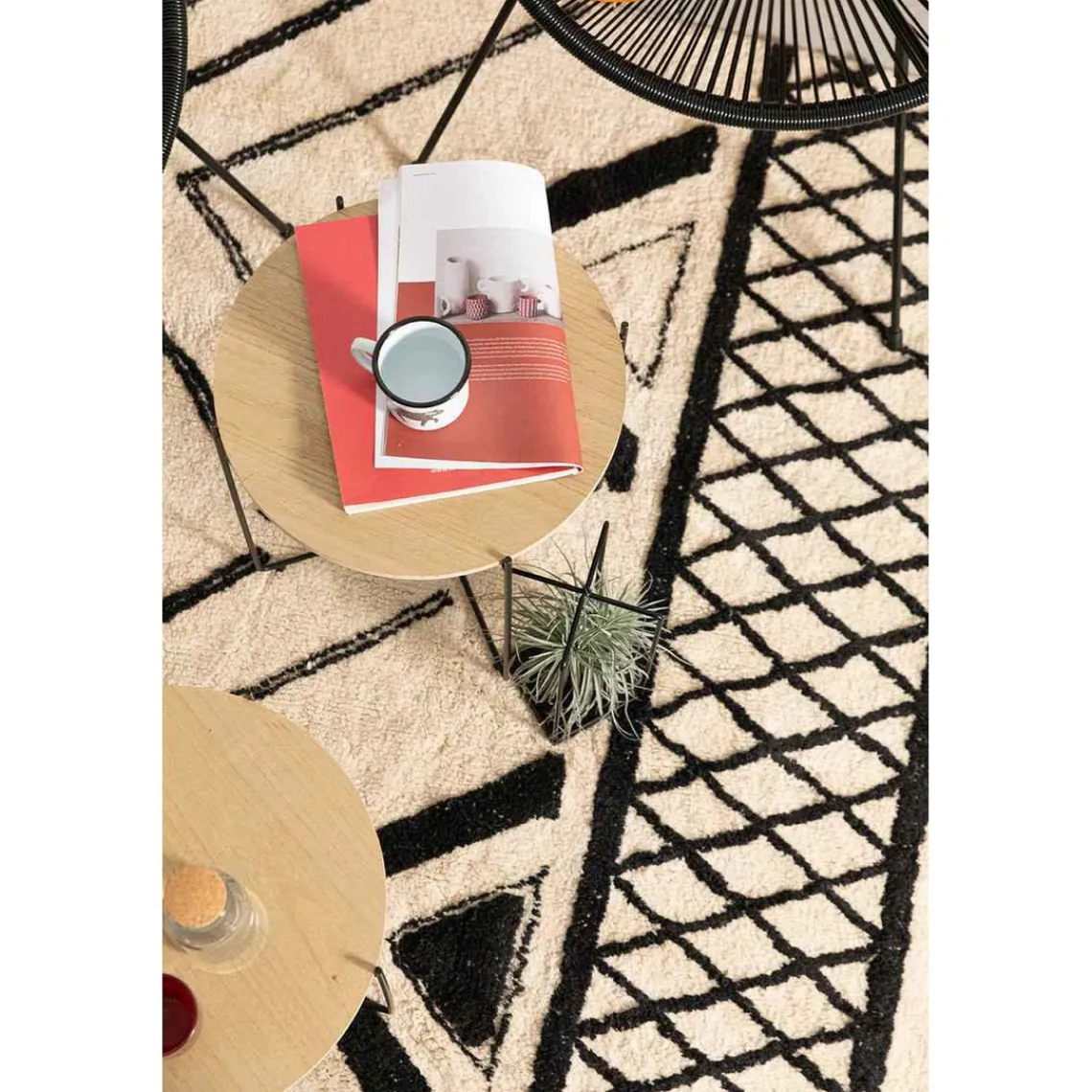 Maison Vivaraise Tapis CAMIL - Ombre Gris