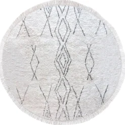 Maison Vivaraise Tapis Crimble Ivoire charbon Vivaraise Hot