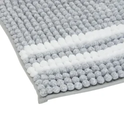 3S. x Home Tapis de bain gris Discount