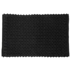 3S. x Home Tapis de bain 50x75 cm Noir Discount
