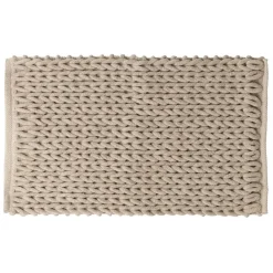 3S. x Home Tapis de bain 50x75 cm Beige Discount