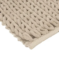 3S. x Home Tapis de bain 50x75 cm Beige Discount