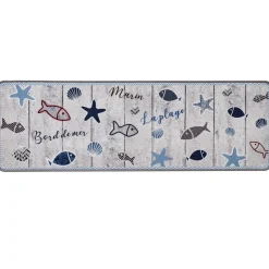 Becquet Tapis de cuisine motifs bord de mer PISCO 40X60 Discount