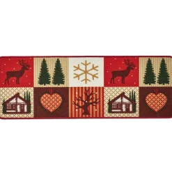 Becquet Tapis de cuisine motifs chats ASHOK gris Discount