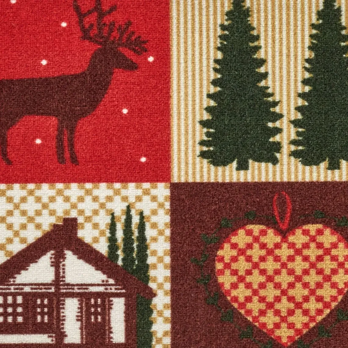 Becquet Tapis de cuisine motifs chats ASHOK gris Discount