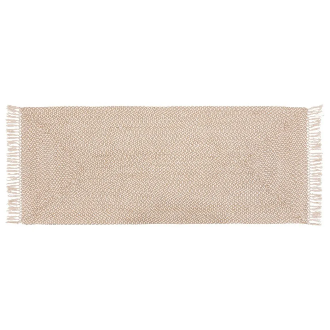 3S. x Home Tapis de Salon Jute en Coton FLOR Beige Clearance
