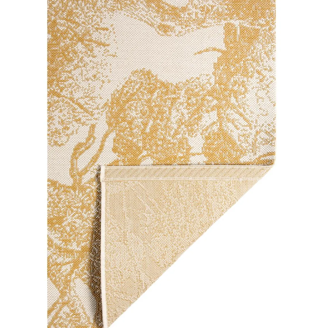 Maison Vivaraise Tapis Deva outdoor Gold 160 x 230 New
