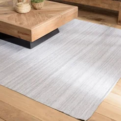 Macabane Tapis d’extérieur gris chiné QUENTIN