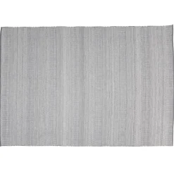 Macabane Tapis d’extérieur rectangulaire gris et blanc QUENTIN Best