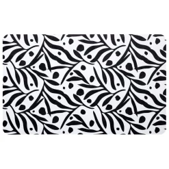 3S. x Home Tapis diatomite blanc et noir Online