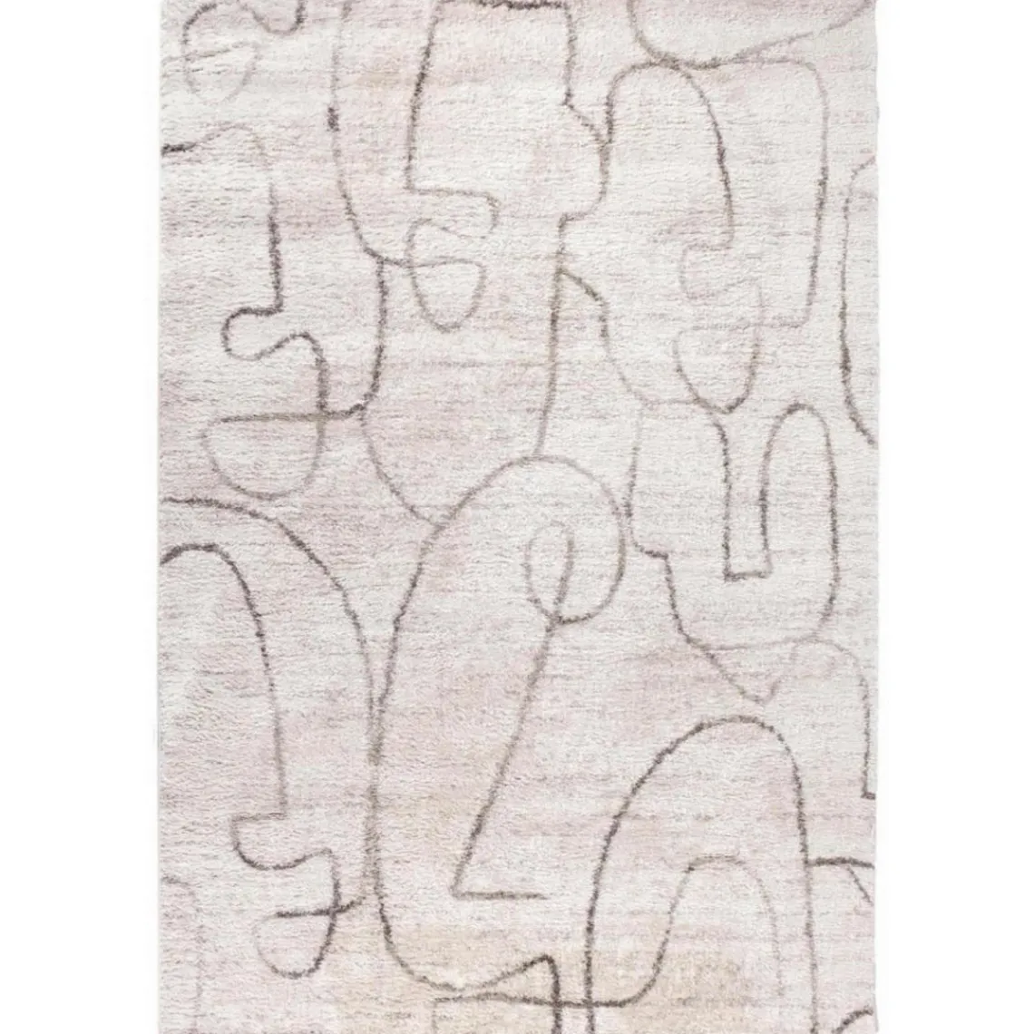 Maison Vivaraise Tapis d'intérieur design Neige LIVIA gris 200 x 290 cm Online