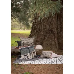 Maison Vivaraise Tapis Dusko outdoor Tonnerre 160 x 230 Gris foncé Outlet