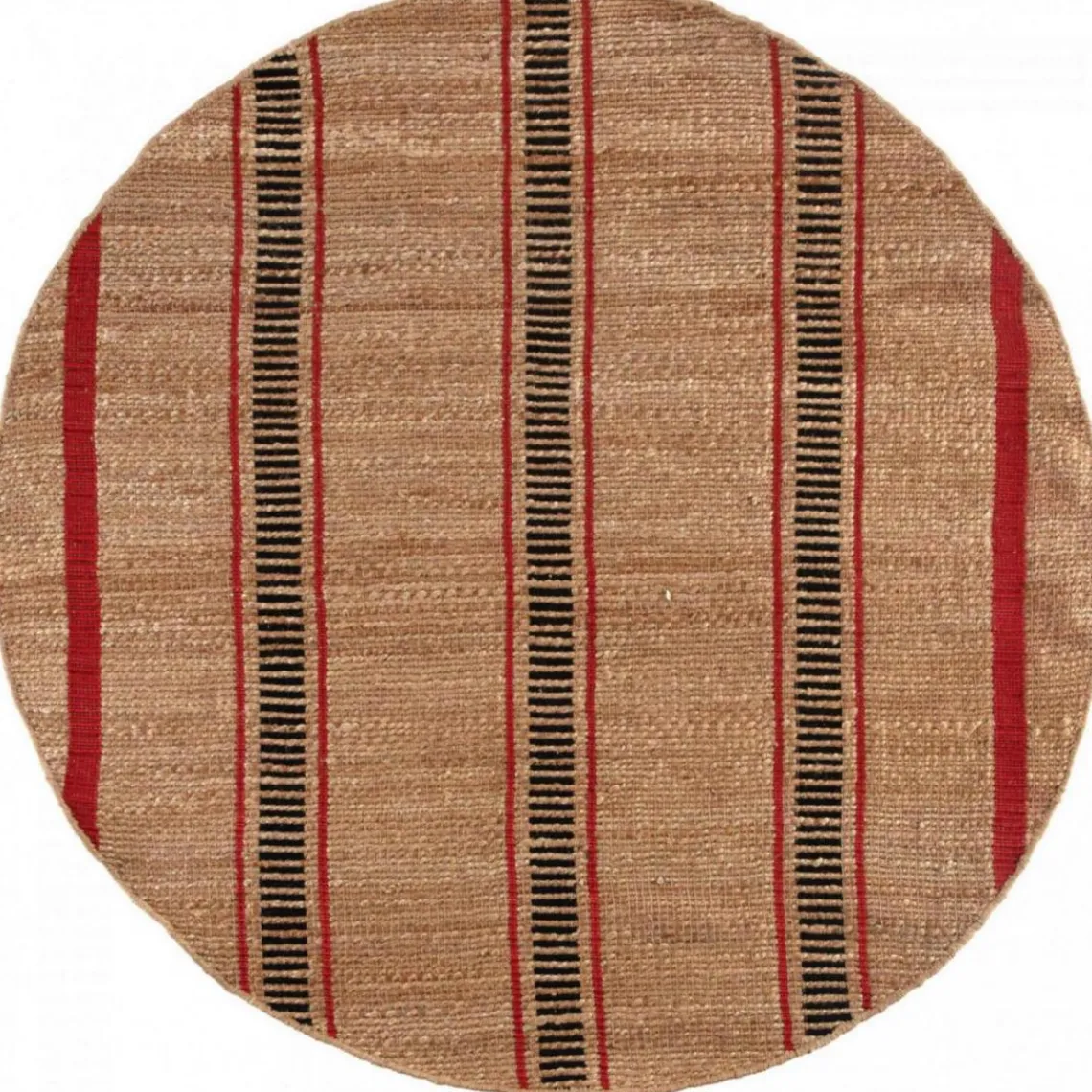 Maison Vivaraise Tapis Eden Groseille diamètre 160 Outlet