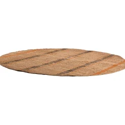 Maison Vivaraise Tapis Eden Ocre diamètre 160 Sale