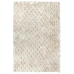 3S. x Home Tapis effet laine Adriel beige Hot