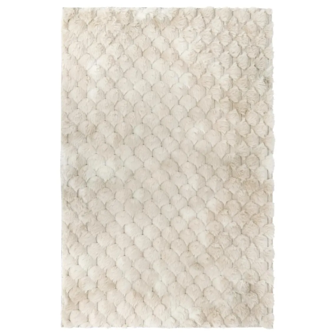 3S. x Home Tapis effet laine Adriel beige Hot