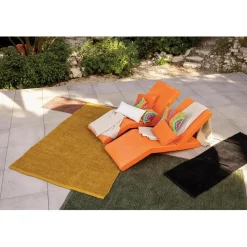 Maison Vivaraise Tapis Elios 60 x 200 Moutarde Outlet