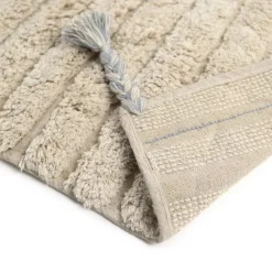 3S. x Home TAPIS EN COTON BLEU Outlet