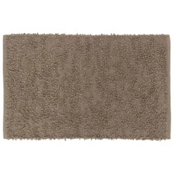 3S. x Home Tapis en coton et polyester Soana Taupe Outlet