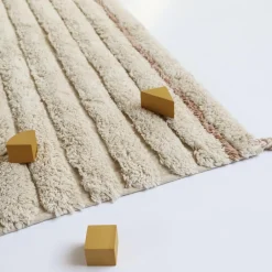 3S. x Home TAPIS EN COTON NUDE Outlet