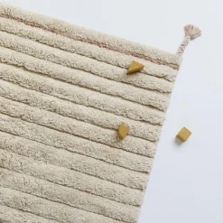 3S. x Home TAPIS EN COTON NUDE Outlet