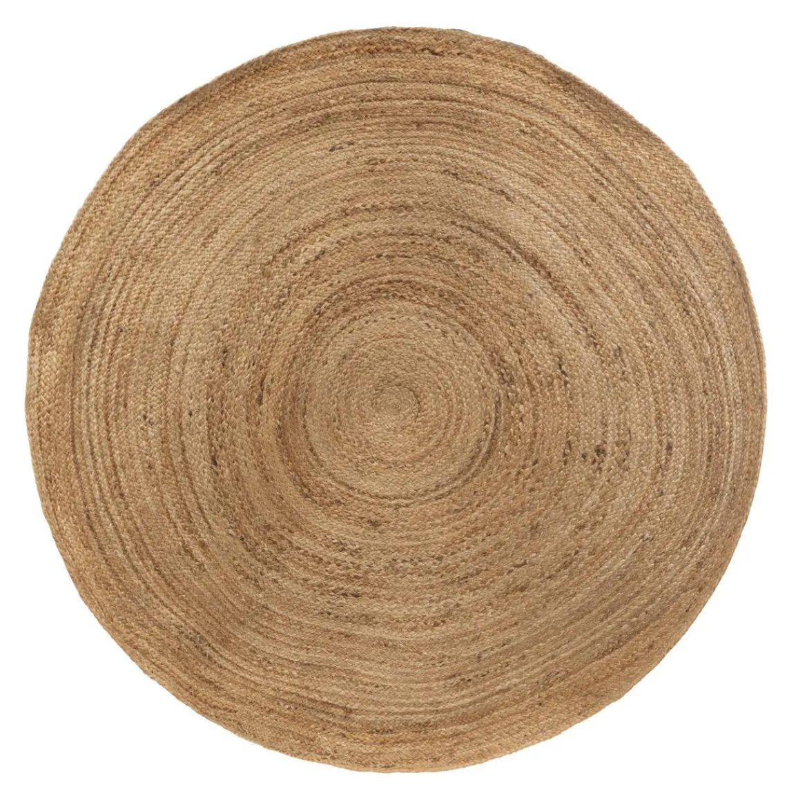 3S. x Home Tapis en jute rond D160 cm New