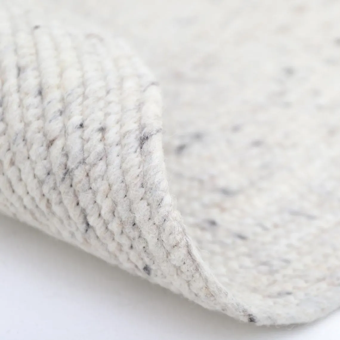 3S. x Home TAPIS EN LAINE NATURAL L