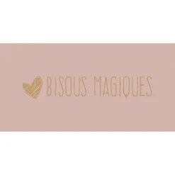 Today Tapis Enfant 60 X 120 cm en Coton Rose Hot