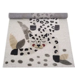 Nattiot Tapis enfant LITTLE JAGUAR - ivoire Best