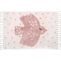 3S. x Home Tapis enfant motif oiseaux BIRDY Outlet