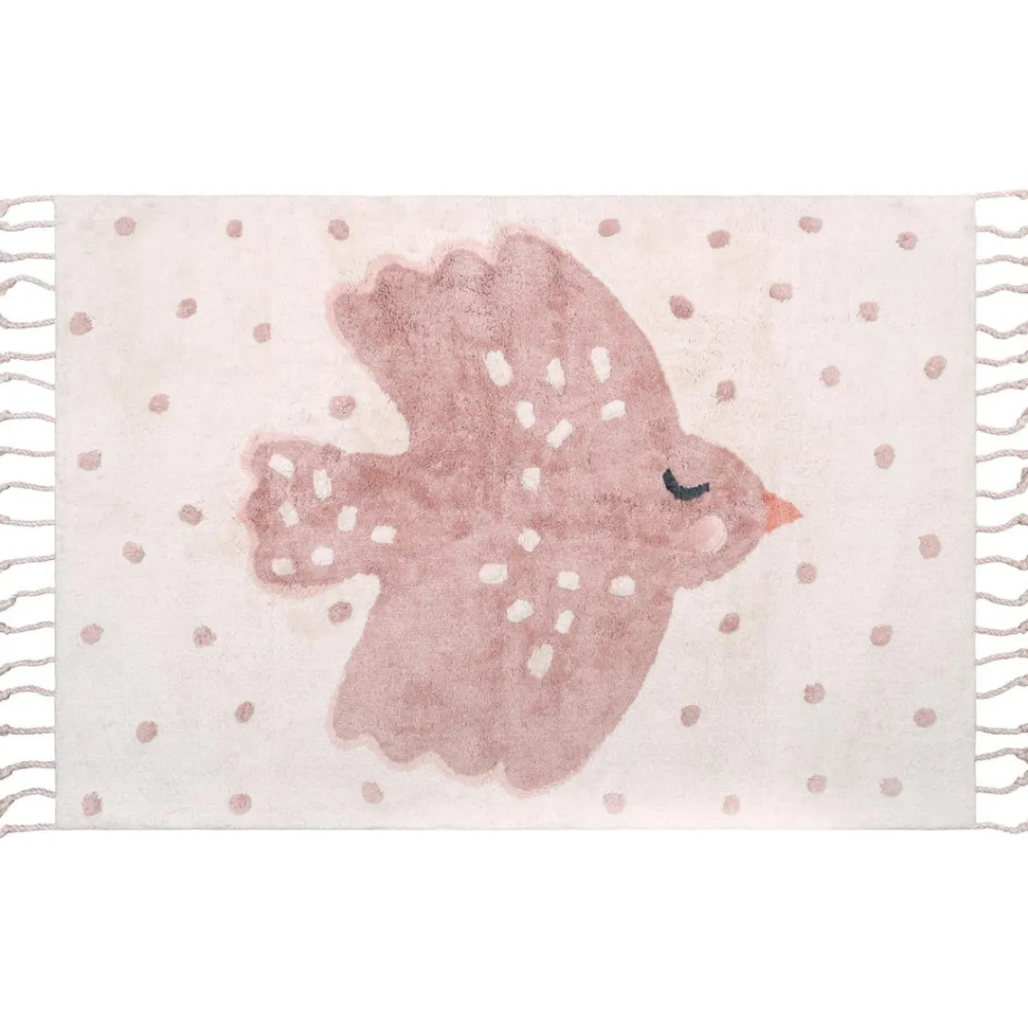3S. x Home Tapis enfant motif oiseaux BIRDY Outlet