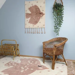 3S. x Home Tapis enfant motif oiseaux BIRDY Outlet