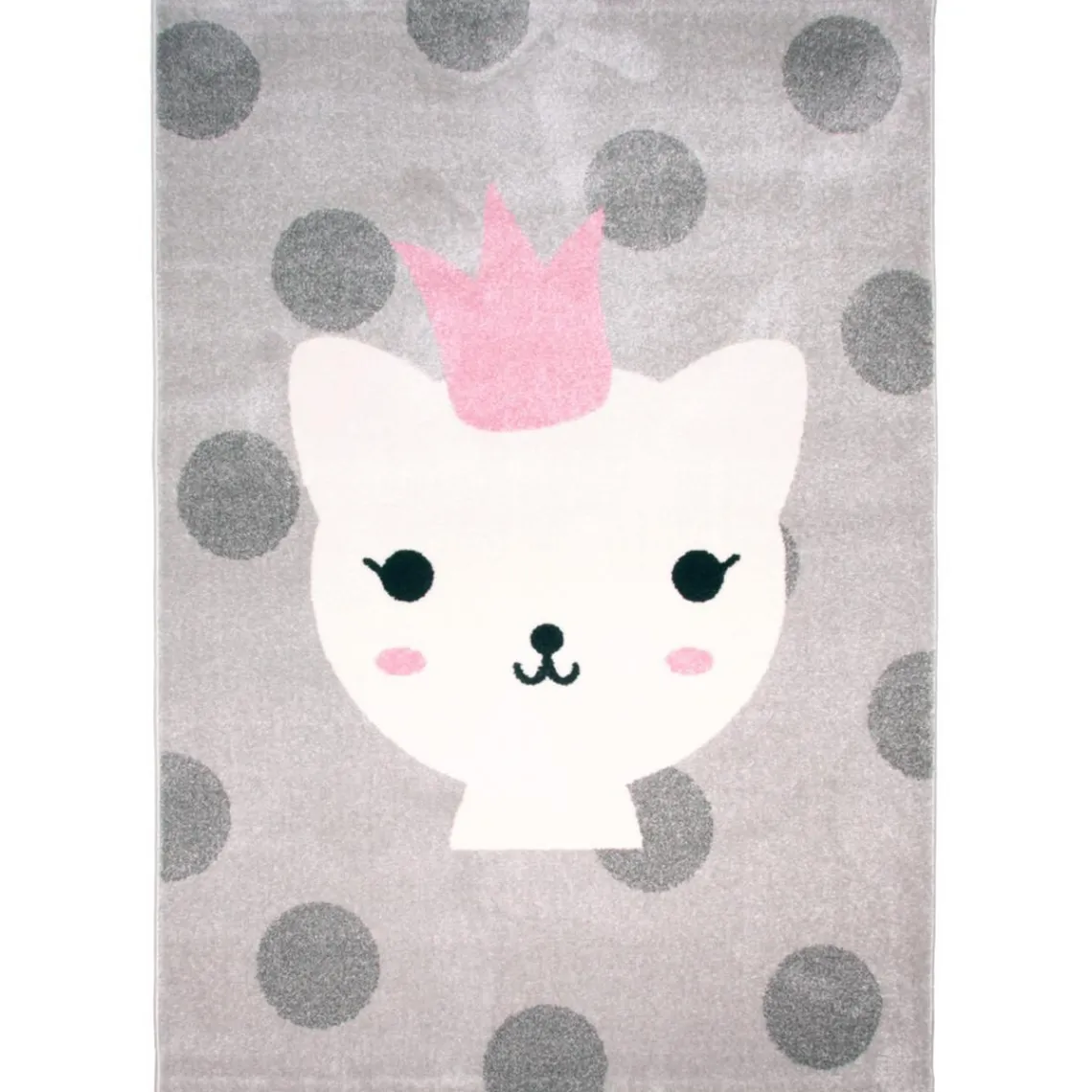 3S. x Home Tapis enfant princesse chat 120x170cm LANNA Hot