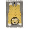 3S. x Home Tapis enfant rectangulaire lion 110x170 LEONO Discount